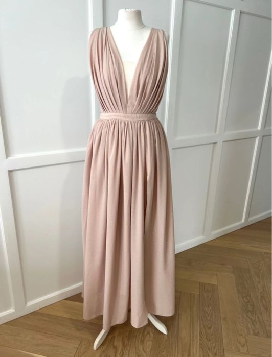 Sukienka rzymianka midi Lou r. M nude