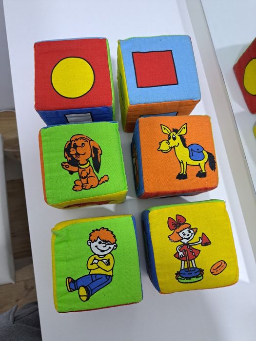 Іграшки М'які кубики