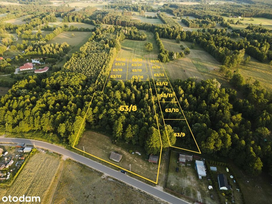 Urokliwa działka 1294 m WZ przy lesie, Anastazew - Widok 3