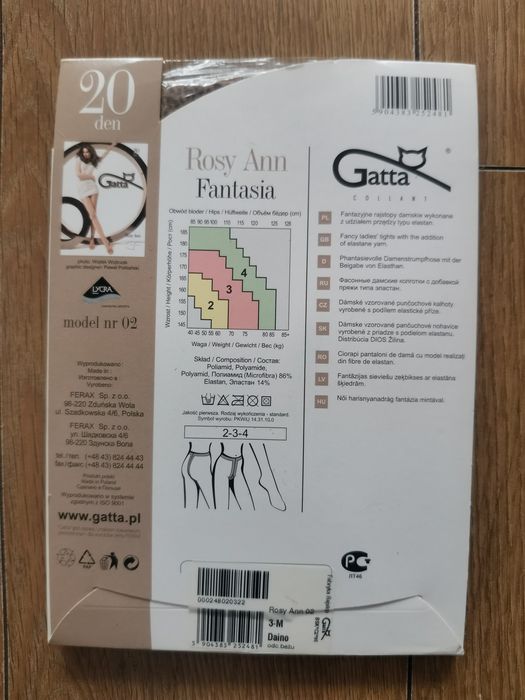 Rajtki Gatta w panterkę 3-M, Daino