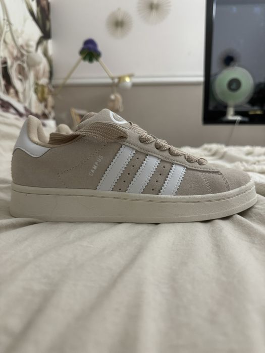 Adidas campus beżowe