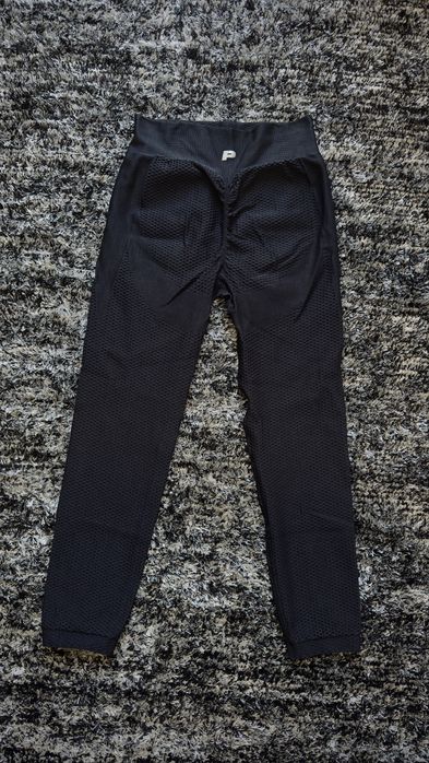 Prozis Leggings Scrunch Preto | Textura Waffle | Novas