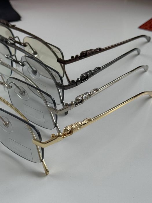 Окуляри хамелеони прозорі фотохром картьє cartier унісекс чоловічі жін