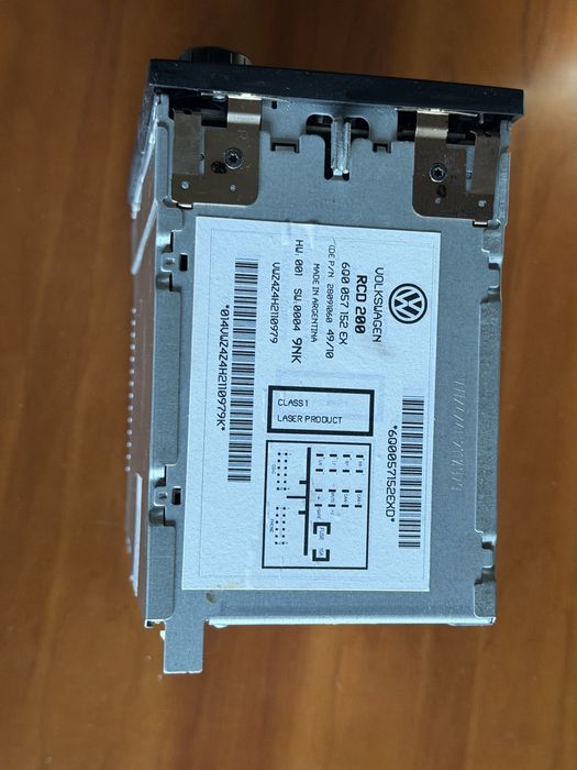 Radio vw 2din como novo