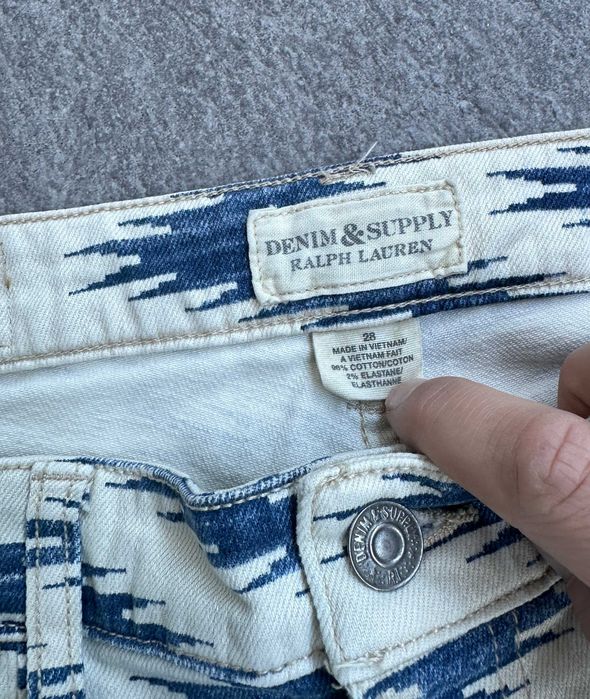 Spodnie jeansowe RALPH LAUREN Denim & Supply damskie slim r. 28 (M)