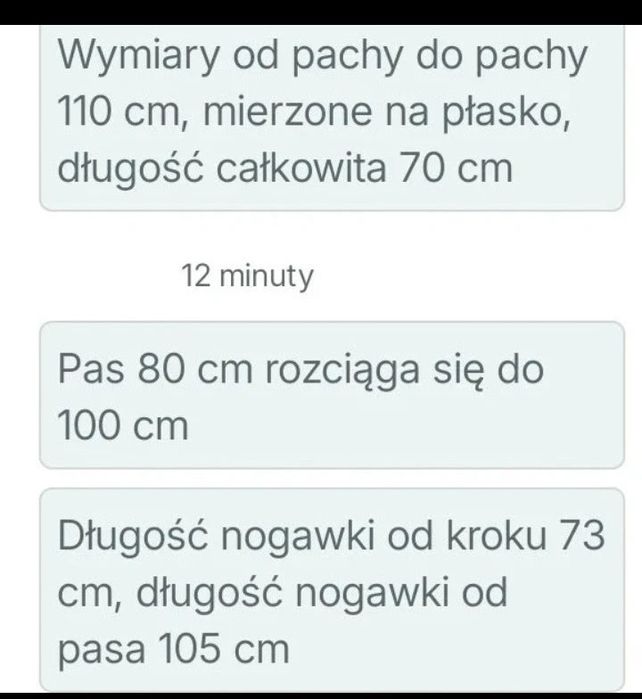 Garnitur damski nowy rozmiar XL