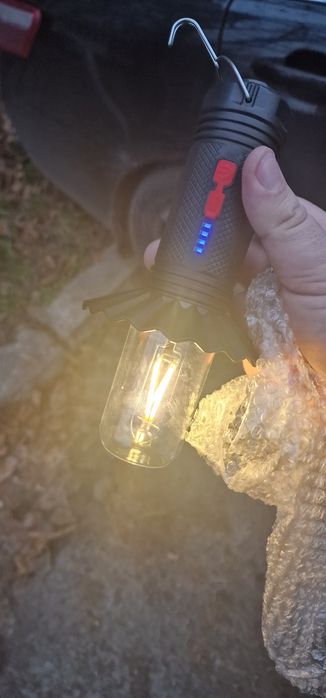 Акумуляторна аварійна led лампа ap-2915, ap-2916, fa-3820 в патрон е27