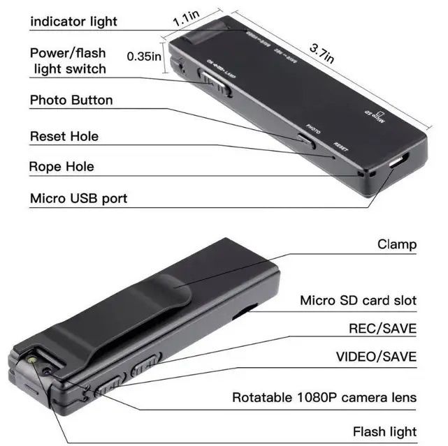 Мини камера Vandlion A3 А22 BOBLOV A22
