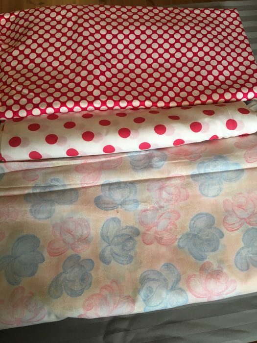 Ткани натуральные  в отрезах