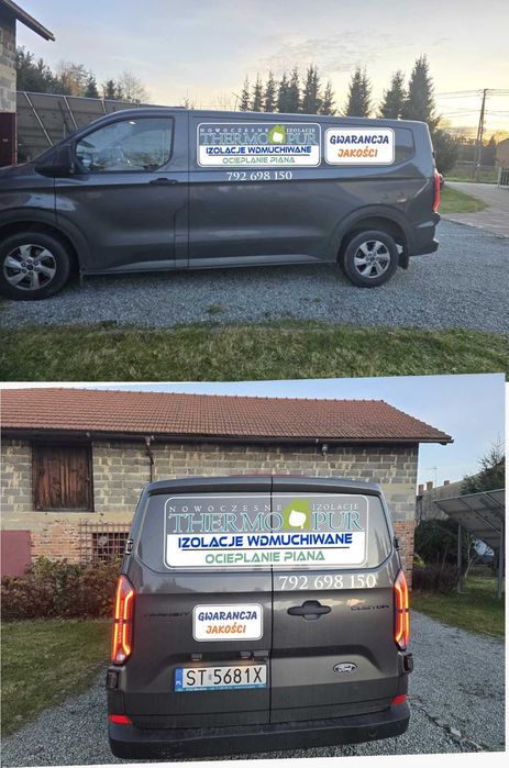 Ocieplenia poddaszy, dachów  - pianka PUR i wdmuch granulatów ŚLĄSK