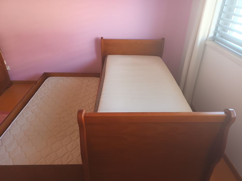 Cama Solteiro com gavetão 200x90