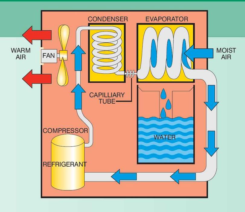 Осушувач повітря промисловий Ebac BD-150
