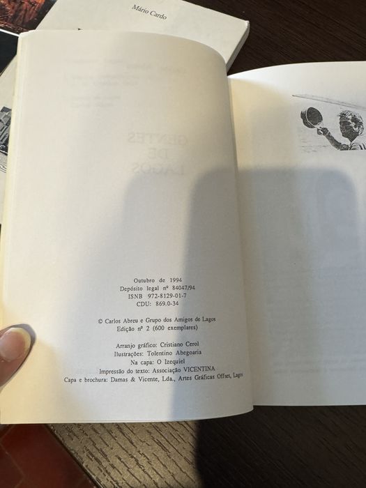 Livro Gentes de Lagos