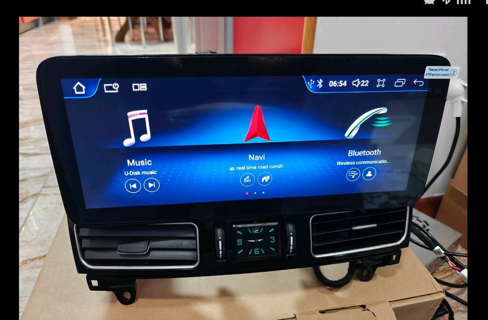 Штатная магнитола Mercedes W166 ML android GPS WiFi
