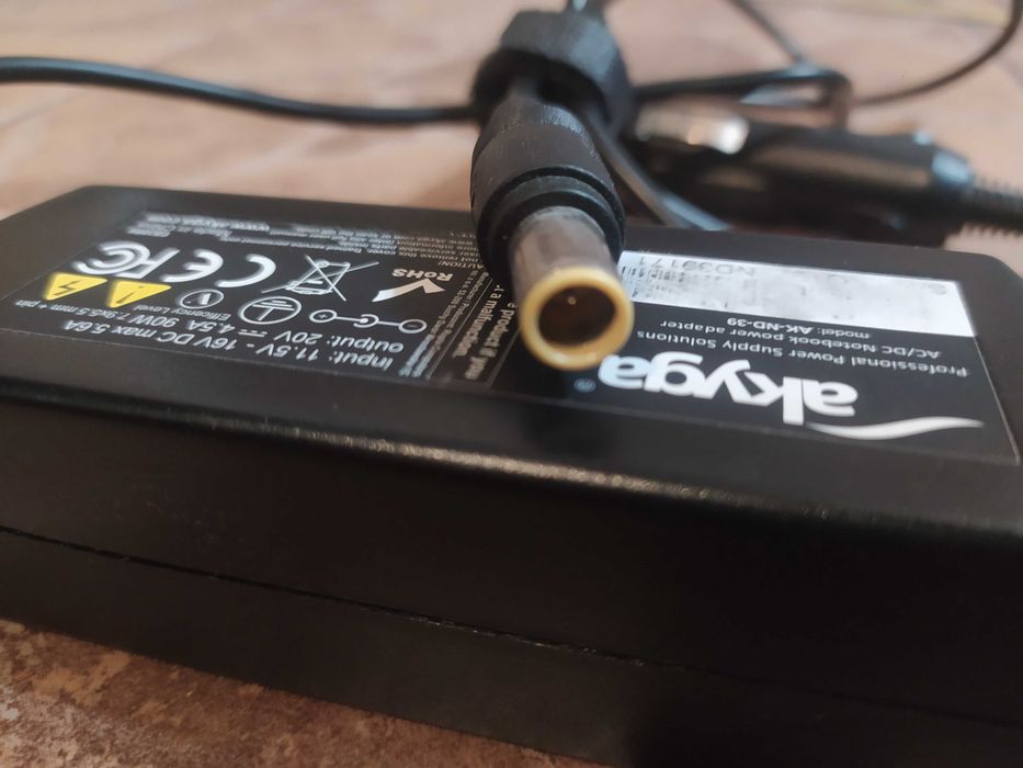 Zasilacz do laptopa IBM, Lenowo 12V na 20V 90 Wat