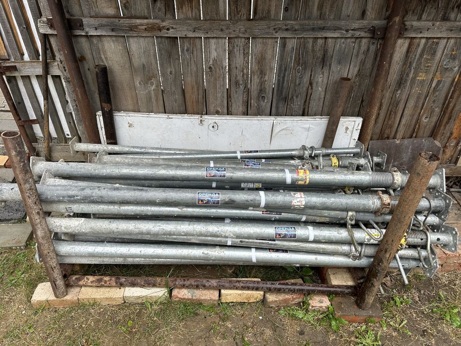 Оренда прокат стійки опалобки горизонтальні телескопічні  регіл корони