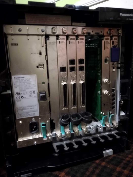 Цифрова гібридна IP-АТС Panasonic KX-TDA100UA, міні АТС