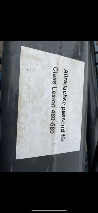 Claas Lexion (440,450,460,540,550,560,530) 4x4 napęd na tył