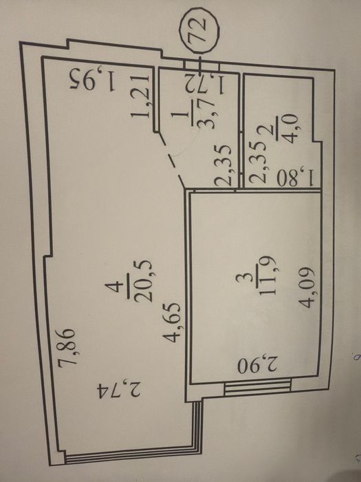 Продам однокімнатну квартиру ЖК Акварель 8
