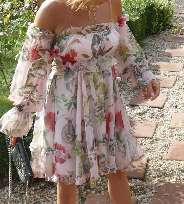 Sukienka logowana Joanna Muzyk