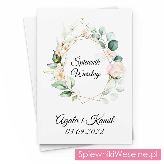 Śpiewnik Weselny ŚPIEWNIKI WESELNE ŚLUB WESELE A5 duży wybór okładek