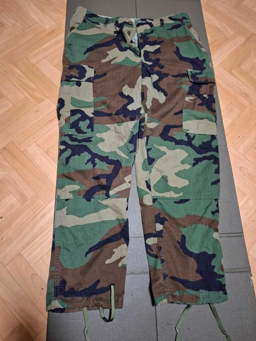 Spodnie wojskowe US Army woodland M/S