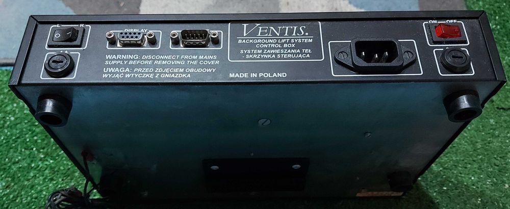 Sterownik tła w studium fotograficznym