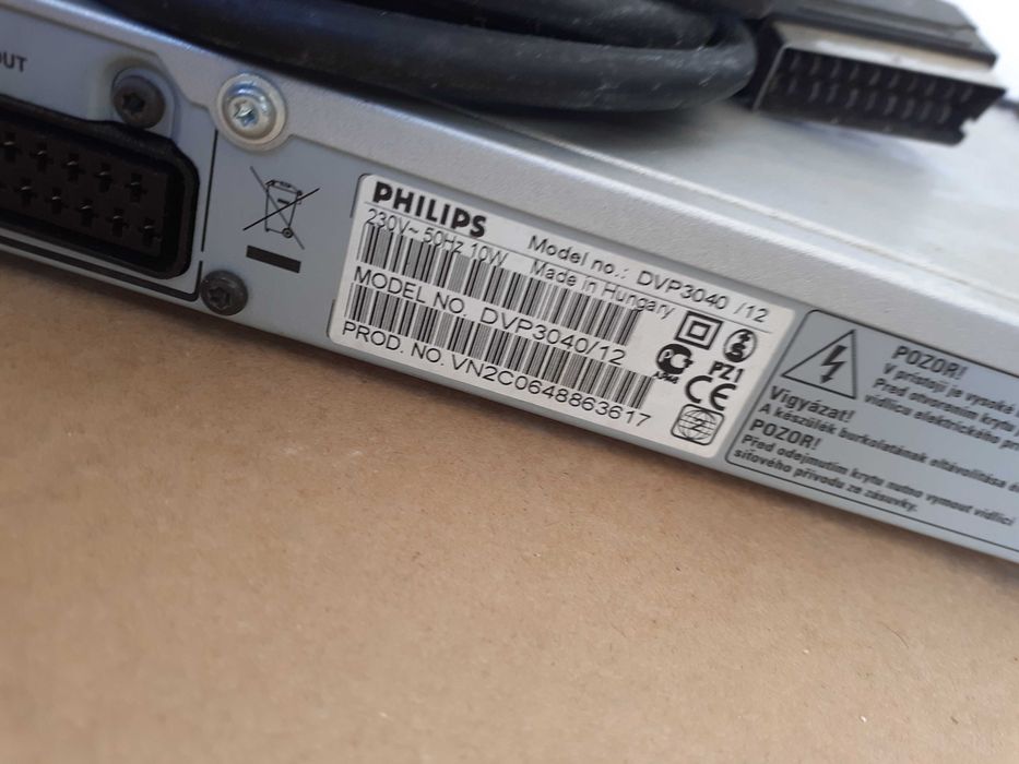 Philips DVD/DivX Player64284517834371123
