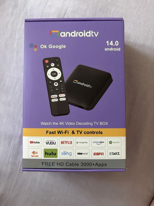 Смарт ТВ приставка Android  H96 Max 2/16 gb