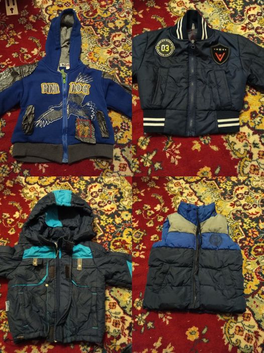 Большая коробка вещей на мальчика 1,5-2,5 года