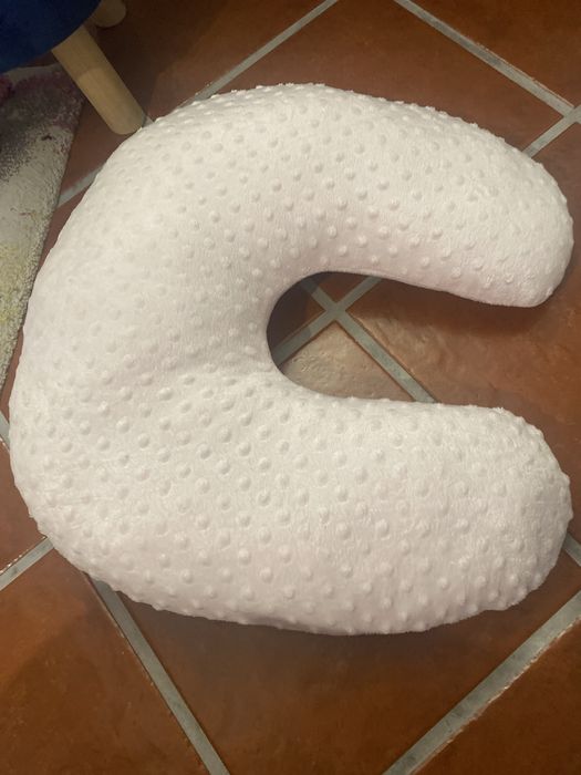 Almofada de amamentaçao rosa