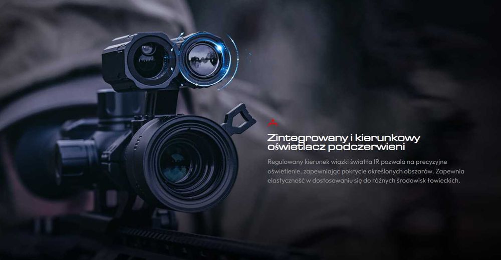 Luneta Noktowizyjna PARD Stalker 4K 70mm + ZESTAW