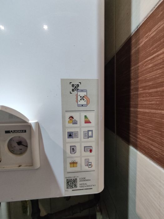 Kocioł gazowy dwufunkcyjny