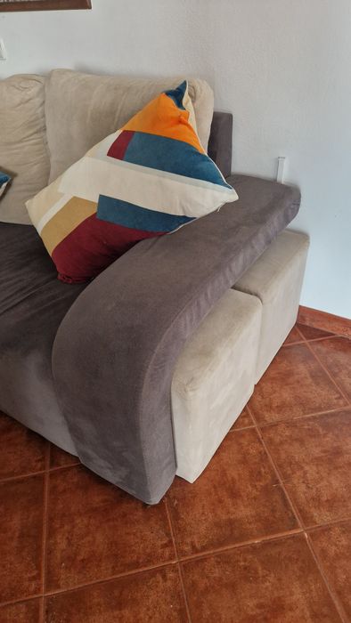 Sofá 2 lugares com 2 bancos