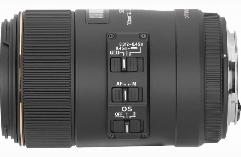 Objetiva SIGMA 105MM/2.8 DG OS Macro (Encaixe: Canon