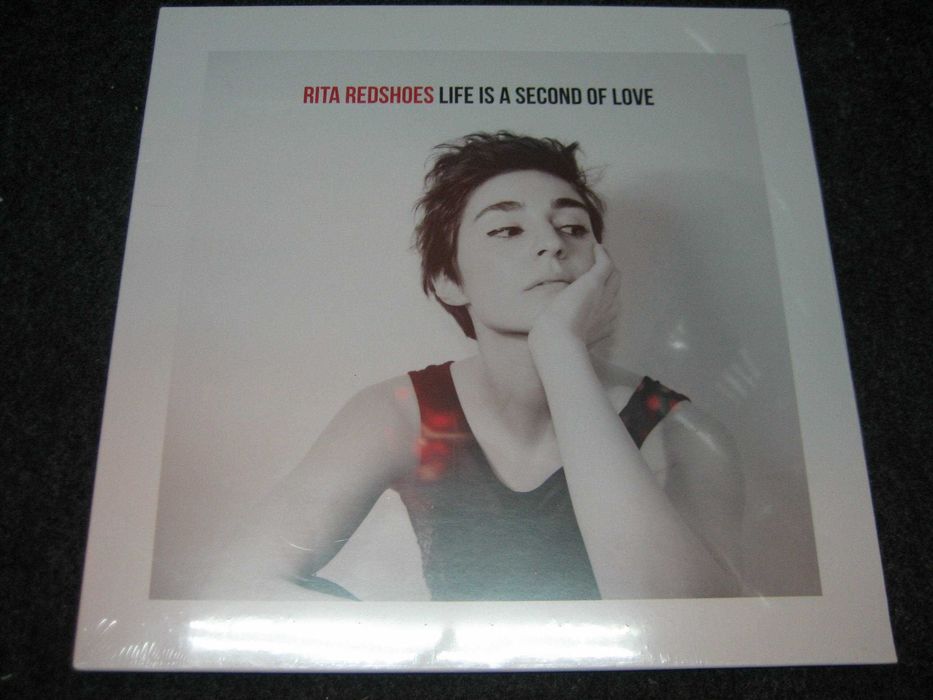 Vinil colorido vermelho Rita Redshoes NOVO e Selado