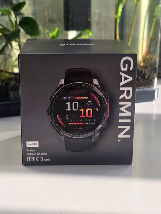 Преміальний годинник Garmin Fenix 8 Amoled 47 мм новий (завод. пломби)