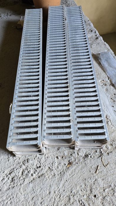 Kanał ACO self  Euromini 1 m 6 cm ocynk ruszt odpływ odwodnienie liniowe