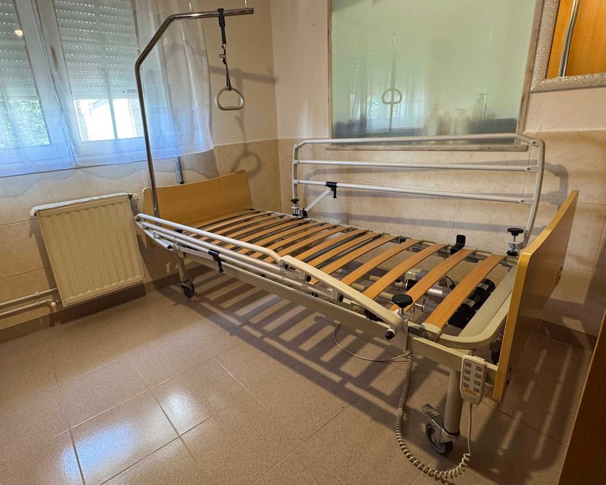 Cama Articulada Elétrica Completa + Colchão Anti Escaras