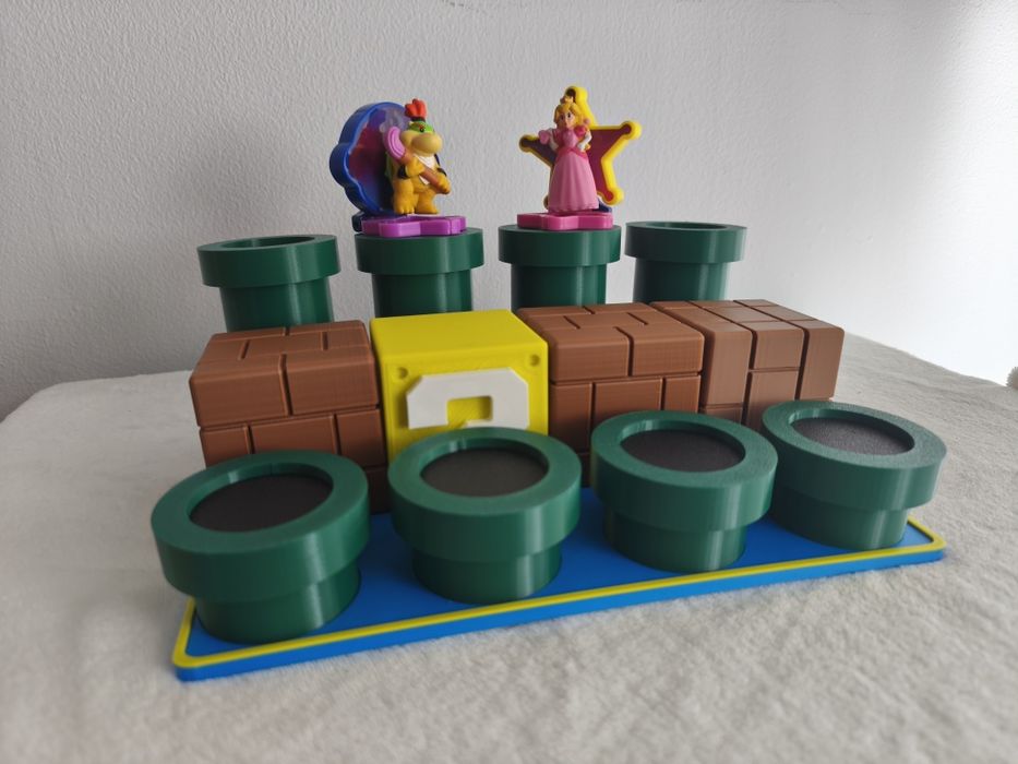 Expositor Gamer Retro para Colecionáveis e Decoração Setup