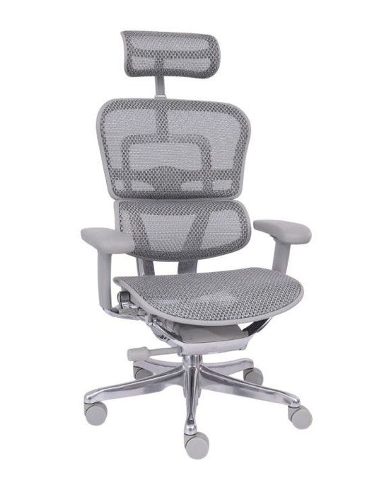 Fotel ergonomiczny Ergohuman 2 Elite ST GS Grey – stan bardzo dobry