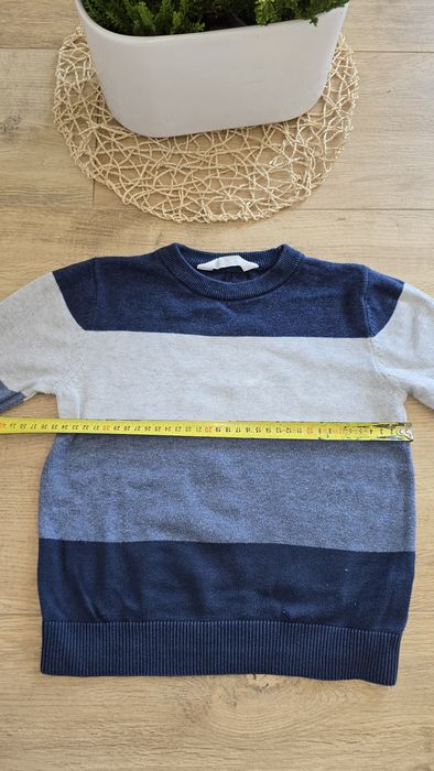 Swetr sweterek cienki h&m 98 104 paski