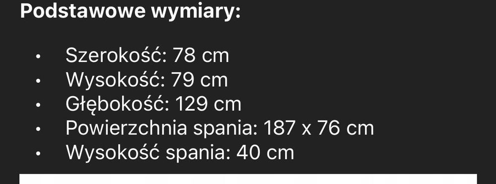 Łóżko tapczan sofa