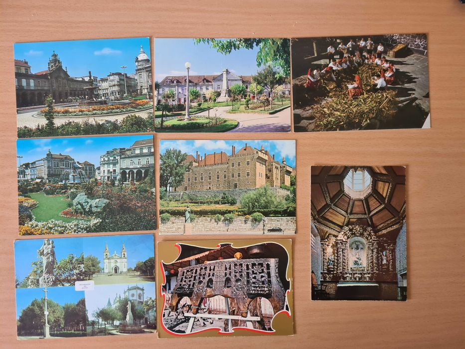 8 Illustrated Postcards from Minho: Guimarães and Braga