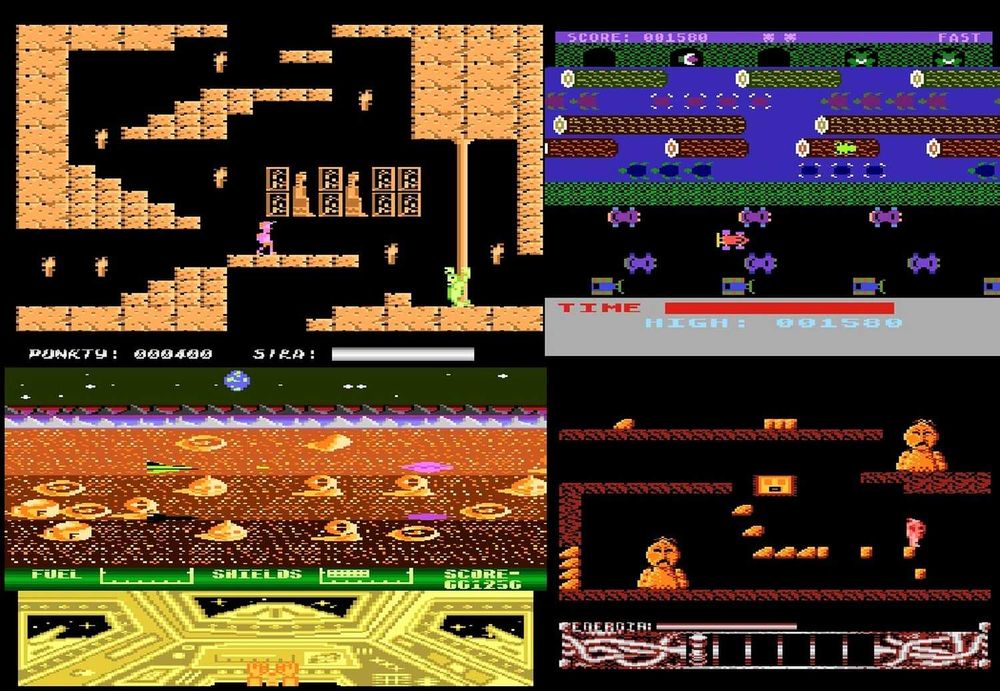 ATARI 800XL / ATARI 65XE Kartridż 18 gier. Hity