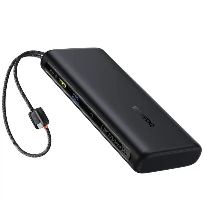 Повербанк 100W Baseus EnerFill FC41 20000mAh із вбудованими кабелеми
