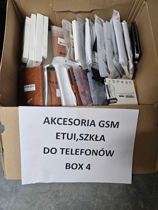 BOX Zwroty AMAZON MIX -Akcesoria GSM KAT A
