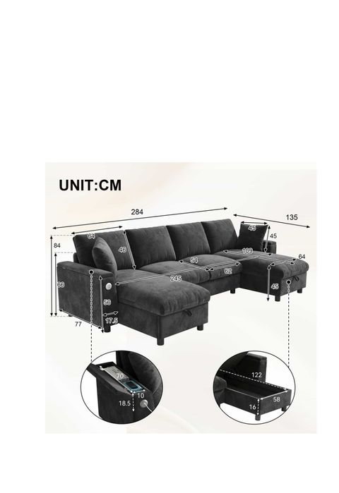 Sofá Modular em U