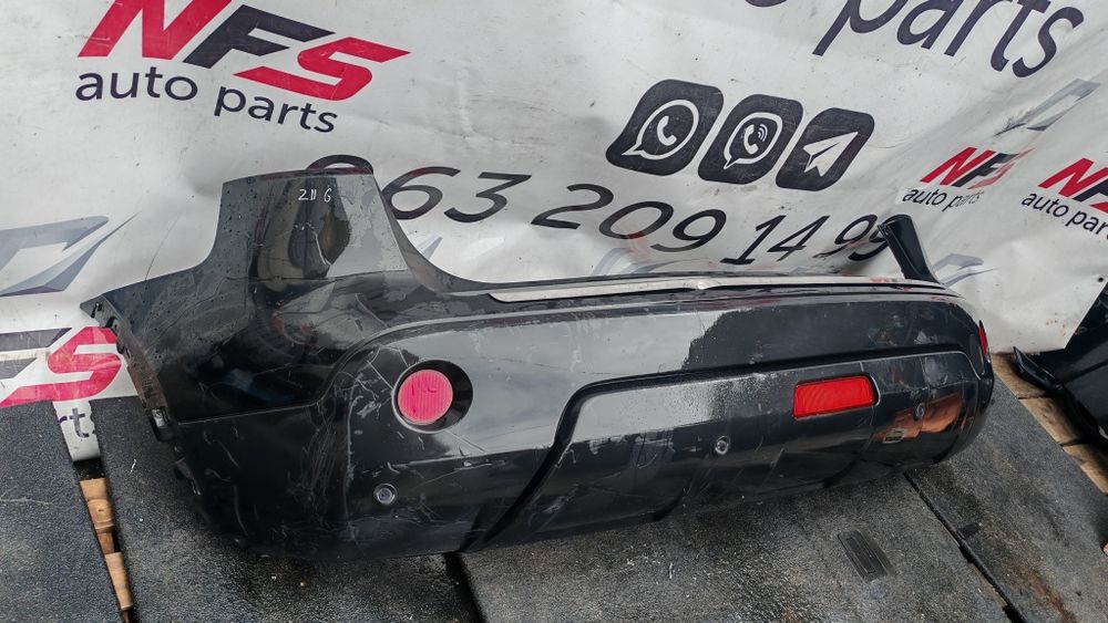 Задній бампер nissan qashqai j10 рестайлінг колір z11g