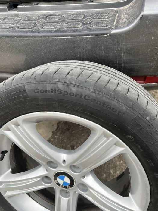 393 стиль BMW. Continental ContiSportContact 5. Колеса в зборі 5x120 R17